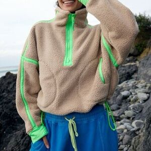 Free People Movement Mountain High Half-Zip Fleece